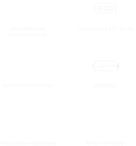 Voopoo Drag E60 Pod Mod Kit 60W 2550mAh