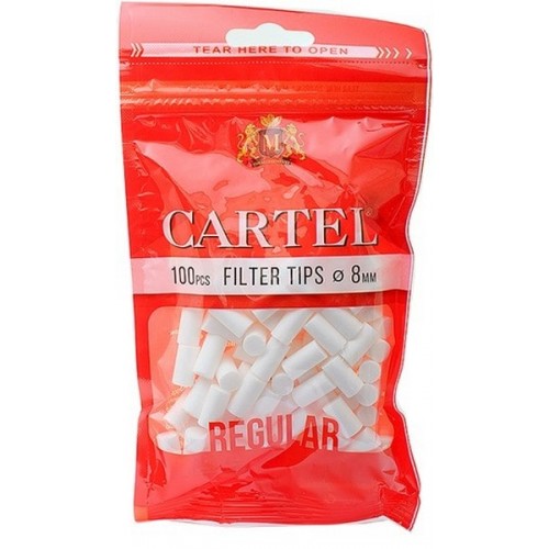 Фильтры сигаретные Cartel Regular 8mm 100шт