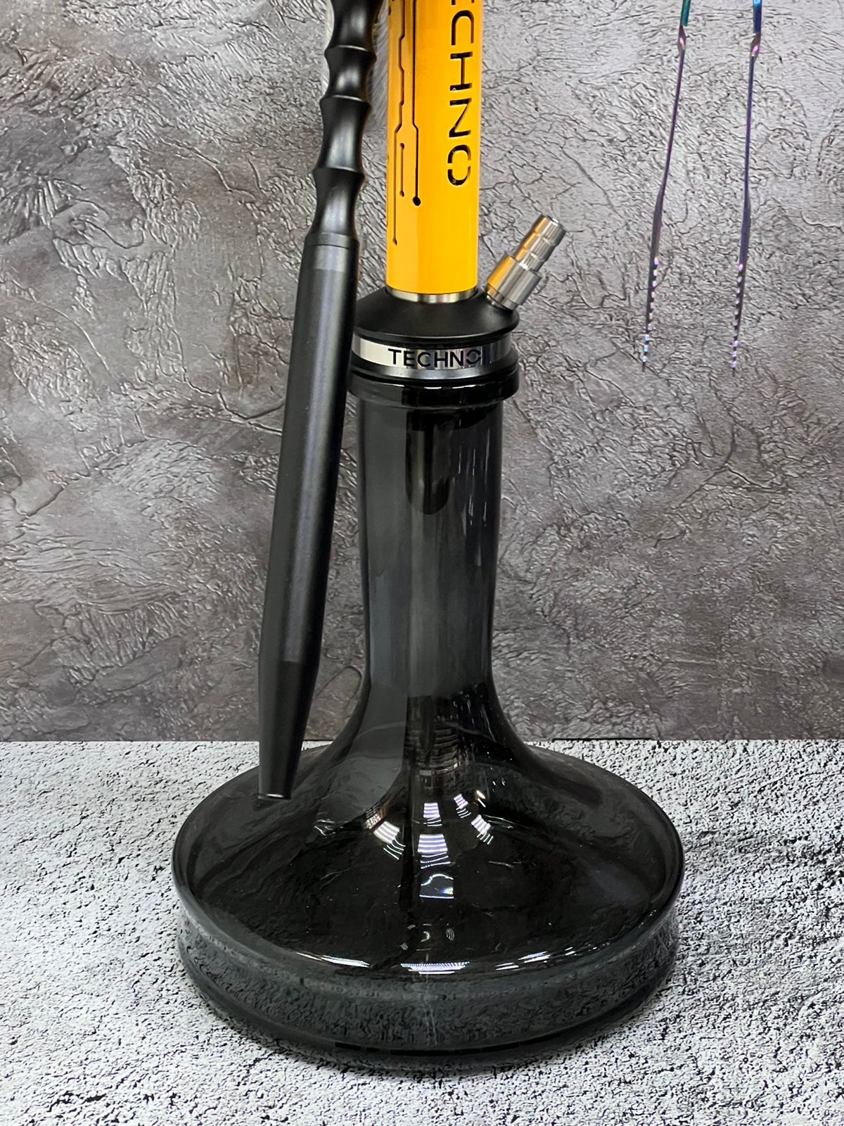 Кальян Geometry Hookah Techno 63см желтый