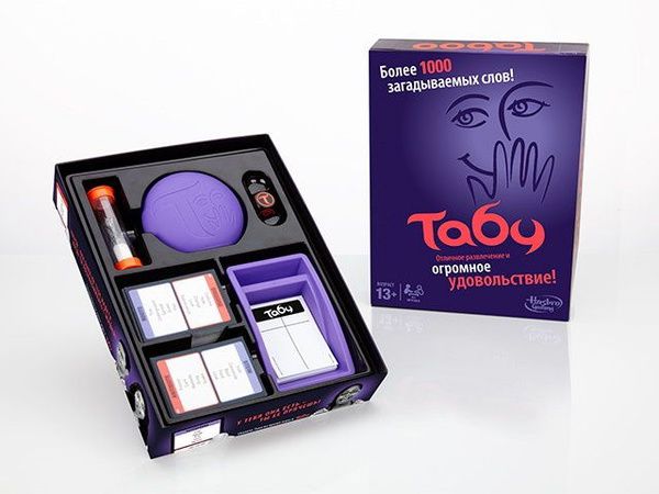 Настольная игра Табу, Taboo 13+