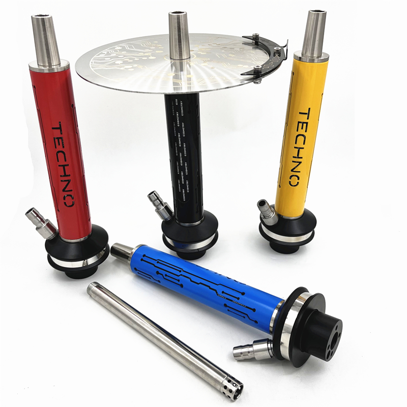 Кальян Geometry Hookah Techno 63см белый